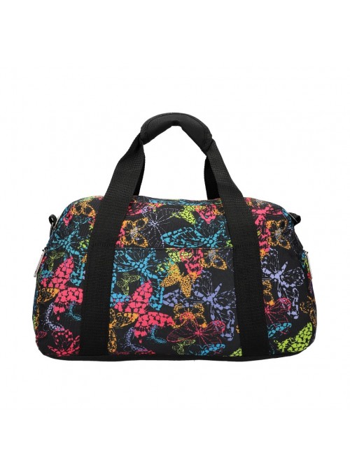Multicoloured Butterfly Holdall