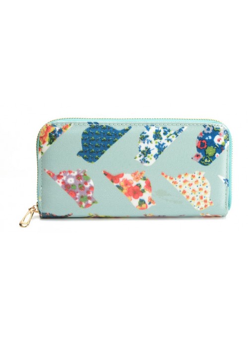 Long purse with printed design