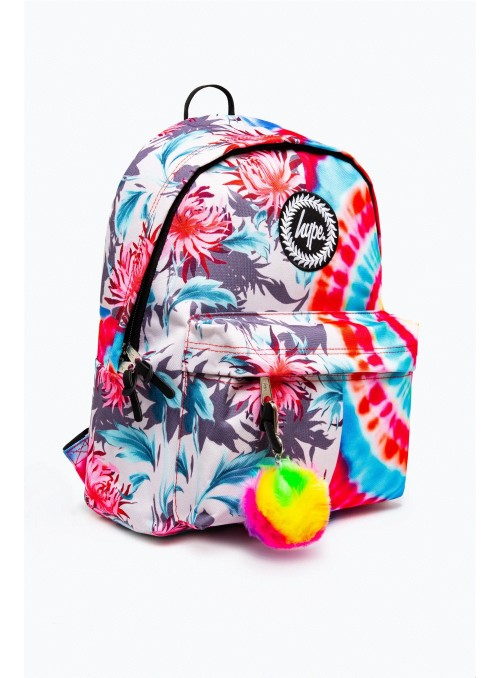 Hype Floral Tie Dye Backpack